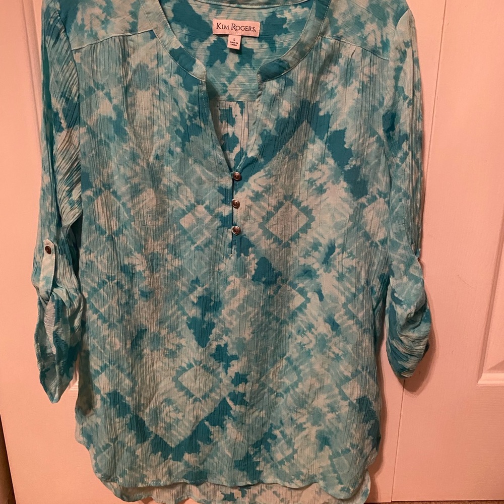 Kim Rogers Top. Size Large